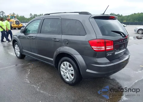 2018 Dodge Journey Se из США, поврежденный, VIN 3C4PDCAB2JT302625
